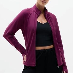 Athleta Salutation Jacket 2.0 Plum NWT